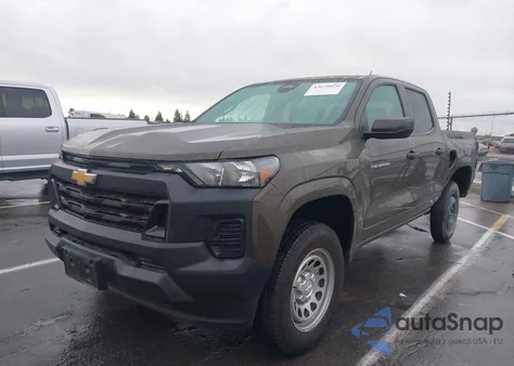 2024 Chevrolet Colorado 2Wd Wt z USA, uszkodzony, nr VIN 1GCGSBEC2R1121630
